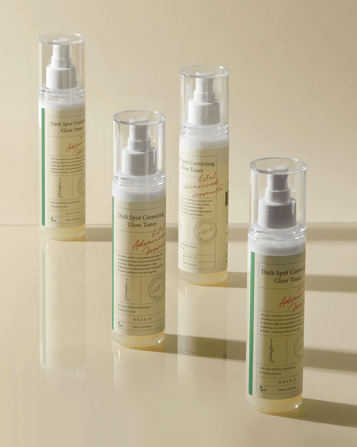 Dark Spot Correcting Glow Toner – Brightening Hydrating Toner with 5% Niacinamide, Glutathione & Hyaluronic Acid for Uneven Skin Tone (4.23 fl. oz.)