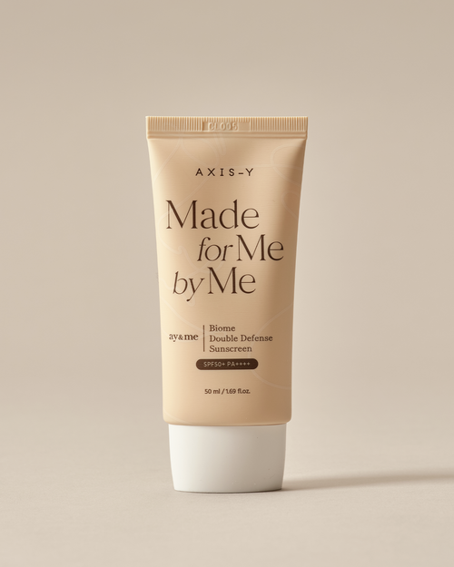 Biome Double Defense Facial Sunscreen SPF50+ PA++++, Skin Barrier Repair Sun Cream Infused With Kombucha & Galactomyces, Hydrating Lightweight Daily Sunscreen For Sensitive Skin, 50ml