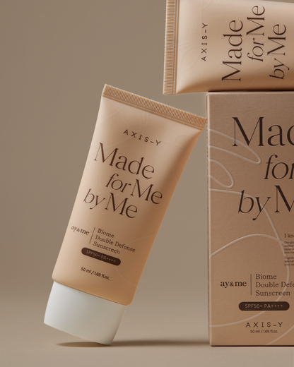 Biome Double Defense Facial Sunscreen SPF50+ PA++++, Skin Barrier Repair Sun Cream Infused With Kombucha & Galactomyces, Hydrating Lightweight Daily Sunscreen For Sensitive Skin, 50ml