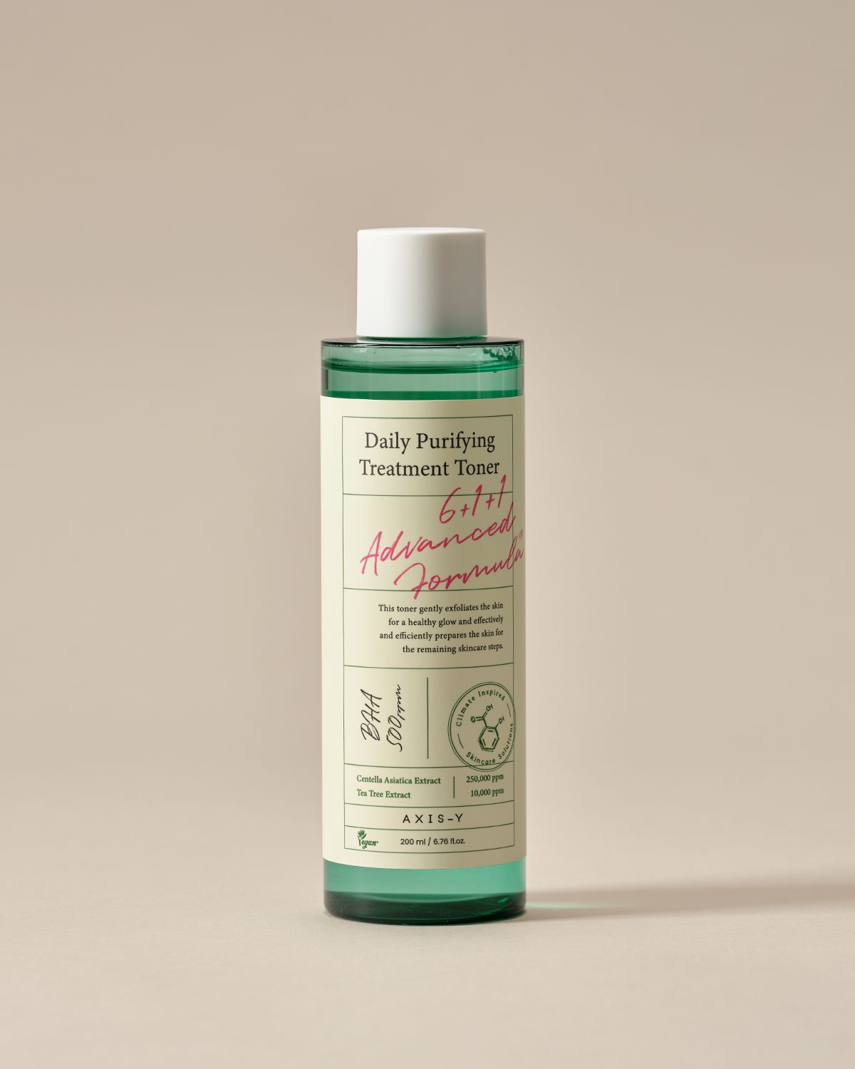 Daily Purifying Treatment Toner with Salicylic Acid & Centella Asiatica - Pore Minimizer, Oil Control & Blemish Treatment Face Exfoliator - Vegan Korean Skin Care BHA Toner (6.76 fl. oz.)
