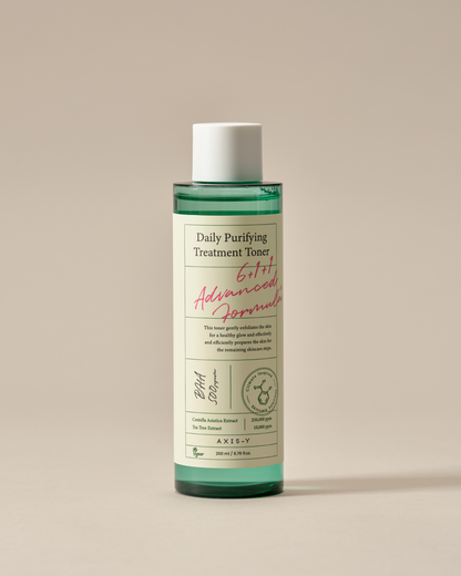 Daily Purifying Treatment Toner with Salicylic Acid & Centella Asiatica - Pore Minimizer, Oil Control & Blemish Treatment Face Exfoliator - Vegan Korean Skin Care BHA Toner (6.76 fl. oz.)