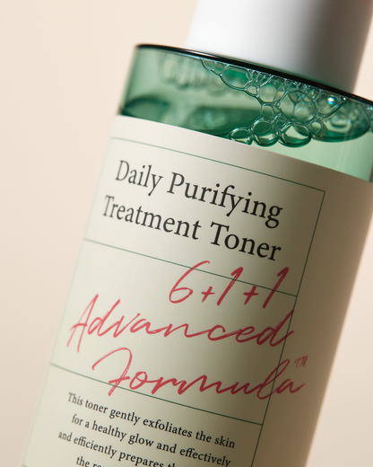 Daily Purifying Treatment Toner with Salicylic Acid & Centella Asiatica - Pore Minimizer, Oil Control & Blemish Treatment Face Exfoliator - Vegan Korean Skin Care BHA Toner (6.76 fl. oz.)