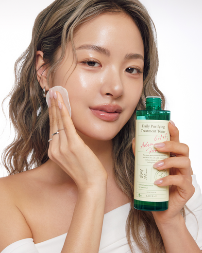 Daily Purifying Treatment Toner with Salicylic Acid & Centella Asiatica - Pore Minimizer, Oil Control & Blemish Treatment Face Exfoliator - Vegan Korean Skin Care BHA Toner (6.76 fl. oz.)